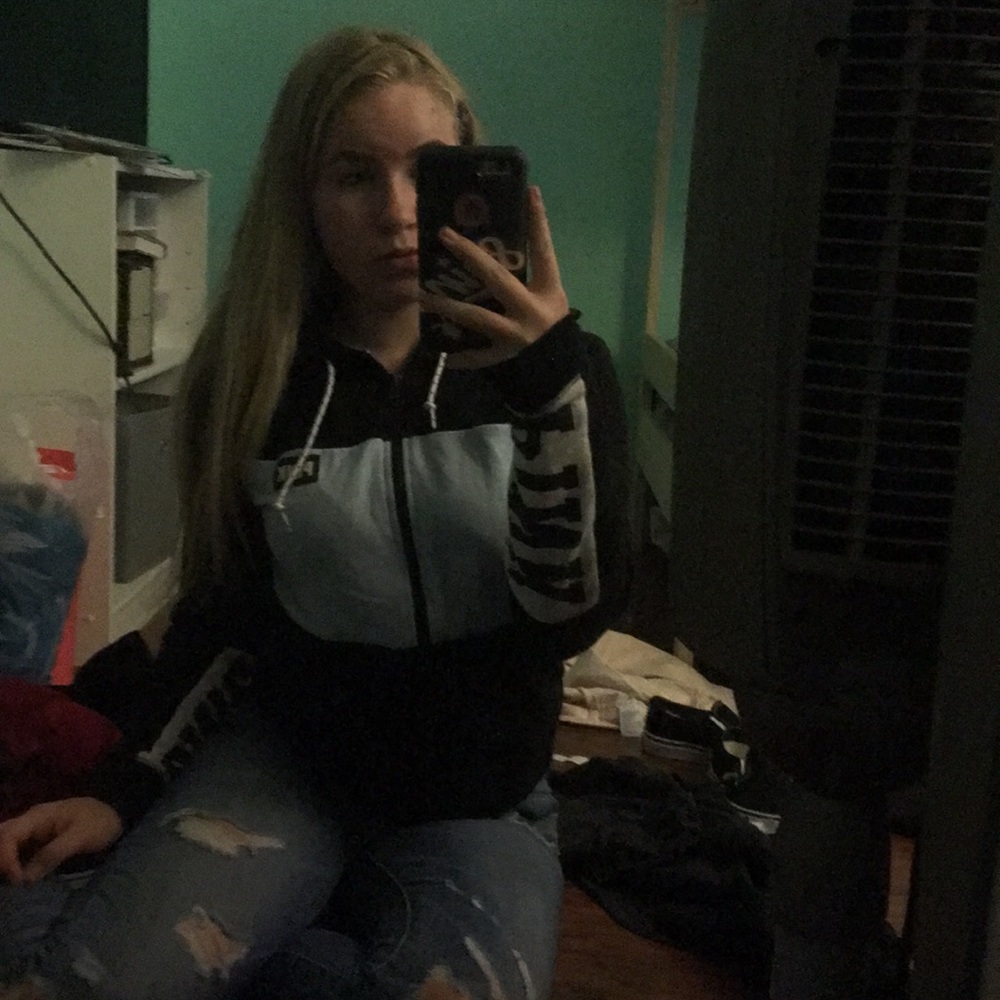 Pink vs sweater